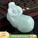 曼麗翠翡翠生肖牛吊墜玉墜項鏈立體十二生肖玉墜項鏈七夕節(jié)禮物