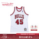 MITCHELL & NESS 刺繡復(fù)古球衣AU球員版94賽季 NBA公牛隊飛人喬幫主 MN男籃球服 94-95賽季Au M