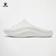 卡爾美（KELME）拖鞋男戶外健身運(yùn)動(dòng)拖鞋沙灘厚底情侶時(shí)尚涼拖 白色 41