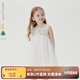MARC&JANIE馬克珍妮蘆芙童裝兒童夏裝女童清新碎花輕盈網(wǎng)紗裙公主裙230002