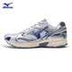 美津濃（MIZUNO）男鞋女鞋 25夏季新款SPEED 2K輕量緩震厚底老爹鞋透氣運(yùn)動(dòng)跑步鞋 -13/銀/幻想灰/深藍(lán)/主推款 41 內(nèi)長(zhǎng)265mm