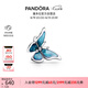 潘多拉（PANDORA）逐夢藍蝴蝶超大號串飾夢想蛻變力量美好寓意diy串珠情人節(jié)禮物