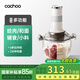 卡丘絞肉機(jī)家用輔食機(jī)料理機(jī)國(guó)家補(bǔ)貼攪拌機(jī)和面機(jī)廚師機(jī)粉碎機(jī)打蒜器全自動(dòng)多功能絞餡機(jī)碎菜機(jī)搗碎器 象牙白（頂配全套配件款） 2.5L