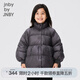 jnby by JNBY江南布衣童裝秋冬保暖羽絨服外套A型可愛花瓣擺女童1NAC13371 046鑄鐵灰 140 cm