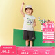 巴拉巴拉兒童短袖套裝兩件套男女童裝2025夏208225119203