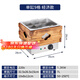 京購關(guān)東煮機器商用電熱雙缸格子鍋煮面爐便利店串串香設備麻辣燙鍋擺攤木紋四鍋關(guān)東煮機器 經(jīng)濟款-單缸9格