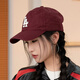 MLB官方 男女帽子NYLA情侶棒球帽刺繡休閑帽鴨舌帽大頭圍遮陽帽CP66 洛杉磯道奇隊(duì)/紅色 均碼 F-帽圍可調(diào)節(jié)