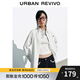 UR2025秋季新款女裝簡(jiǎn)約日常通勤刺繡棉質(zhì)開(kāi)襟襯衫UYB250010 本白 S
