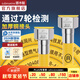 潛水艇（Submarine）燃?xì)夤?04不銹鋼天然氣管4分雙螺母金屬波紋管燃?xì)鉄崴饔梅辣?【2米雙螺母接頭】2024新國(guó)標(biāo)