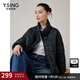 衣香麗影黑色羽絨服女短款2024年冬裝新款小個(gè)子超好看立領(lǐng)短外套 黑色 S