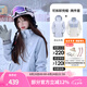 駱駝（CAMEL）三防沖鋒衣戶外登山服防風(fēng)防水防污三合一運(yùn)動(dòng)外套 AD22263513X，抓絨內(nèi)膽月光藍(lán)女 M