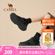 駱駝（CAMEL）盤(pán)龍女鞋新款防滑防水休閑鞋耐磨運(yùn)動(dòng)鞋緩震徒步鞋戶外登山旅游鞋 FB22236784，黑色，女 密網(wǎng)版 37