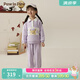 PawinPaw卡通小熊童裝秋冬男女寶運動翻領兒童套裝舒適 Purple紫色/75 100 cm