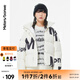 美特斯邦威立領(lǐng)羽絨服女冬季新款短款潮流百搭保暖羽絨外套寬松舒適 棉花糖白 M 160 84A