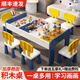 童夢(mèng)樂(lè )兒童積木桌1-3歲積木游戲桌3-12歲兼容樂(lè )高大小顆粒多功能玩具桌 106桌+1椅+700大小+汽車(chē)+滑道+樂(lè )園