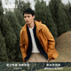 AIGLE艾高秋冬款MTD防風(fēng)防雨透汽戶外休閑時(shí)尚舒適棉服外套男士 香料黃 AX671 L