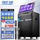 先科SA-259X廣場舞帶顯示屏家庭ktv音響套裝卡拉ok戶外k歌麥克風移動音響功放一體機18吋低音炮大音量
