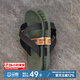 馬登軟底拖鞋磨砂細(xì)紋仿滑耐磨百搭休閑外穿一字拖涼鞋潮流男夏 卡其綠 馬登工裝 43 (265mm) 偏小一碼