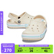 crocs卡駱馳貝雅卡駱班洞洞鞋|205089 冬日白/彩色-1LI 36/37(220mm)