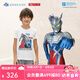 愛(ài)慕兒童（AIMER KIDS）夏季新抗菌涼感棉男童衣服兒童T恤百搭T五分褲套裝奧特曼世紀(jì)大戰(zhàn) 賽羅奧特曼聯(lián)名款 120