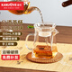 金灶（KAMJOVE） 公道杯加厚耐熱玻璃茶漏泡茶器公杯茶具配件玻璃杯分茶器茶道杯 GO-31搭配GO-08玻璃茶漏