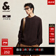 杰克·瓊斯（JACK&JONES）男裝秋冬時(shí)尚寬松毛衣肌理提花毛衫半拉鏈圓領(lǐng)套頭羊毛針織衫男 E11 巧克力蛋糕 L 180