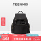 天美意（TEENMIX）雙肩包尼龍高級感背包通勤電腦包大容量旅行書包女七夕禮物送女友