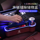 奔馳車(chē)載儲物盒新C/A/E級GLC/GLB/GLA/GLE座椅夾縫隙收納盒置物盒 主駕駛【火山紅+智能款】一個(gè)裝