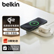 貝爾金（BELKIN）蘋果無(wú)線充電器 Qi2認(rèn)證磁吸無(wú)線快充 iPhone15W快充 兼容MsgSafe快速充電 面板式二合一 WIZ021白