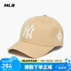 MLB帽子男女刺繡硬頂棒球帽運(yùn)動(dòng)四季遮陽(yáng)帽3ACP8501N-50BGS-F