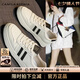 CAMILA KSENIA小白鞋女2025新款品牌夏季板鞋運(yùn)動(dòng)休閑百搭平底女鞋子 黑色（升級(jí)款） 37