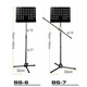 之宋譜架便攜式可折疊樂(lè )譜架吉他架子鼓古箏小提琴歌譜臺家用曲譜琴架 BS6