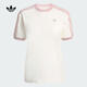 阿迪達斯 （adidas）【滔搏運動】三葉草2025年女子RUFFLE 3S TEE短袖T恤 KC8821 M