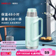 SIMELO施美樂(lè)蓋塞304一體玻璃內(nèi)膽保溫瓶熱水瓶暖水瓶開(kāi)水瓶保溫壺 明月抹茶綠 2L (304蓋塞一體)
