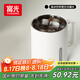 富光馬克保溫杯316不銹鋼帶蓋大容量辦公學生咖啡茶杯水杯子400ml