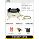 北岳卡式爐戶外爐具便攜式燃?xì)鉅t灶露營(yíng)野炊裝備全套野外煮茶瓦斯?fàn)t子 【米白】紅外線聚能猛火爐+2瓶氣