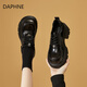 DAPHNE達(dá)芙妮厚底樂福鞋女2025夏季女款復(fù)古小皮鞋百搭配裙子牛津鞋女鞋