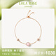 LOLA ROSE羅拉玫瑰日心說(shuō)手鏈?zhǔn)汁h(huán)串珠手鏈女士生日禮物節(jié)日禮物送女友 LR80622-粉色蛋白石