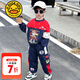 G.DUCKKIDS小黃鴨童裝哪吒衣服男童衛(wèi)衣套裝春秋2025帥氣兒童哪吒衣服兩件套 紅色哪吒衛(wèi)衣套裝 110 建議4~5歲【100-110cm】cm