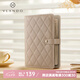 唯蘭朵（VLANDO）2025新款首飾收納冊七夕情人節(jié)禮物防氧化旅行出差便攜首飾袋 奶咖色【大號】