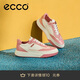 愛步（ECCO）夏季潮流拼色厚底休閑板鞋 街頭球鞋女鞋272803 粉色39