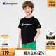 Champion【涼感科技】冠軍男女童短袖T恤2025夏季新款大小童親子裝上衣