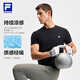 FILA斐樂官方男子針織短袖衫2025夏健身運(yùn)動(dòng)簡約基礎(chǔ)涼感T恤