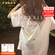 BLACKKISS包女包斜挎包帆布包旅行包腋下包餃子包布袋休閑包布包包旅游包女 白色小號（優(yōu)質(zhì)版本）容量很大