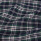 桌布格子襯衫磨毛布料手工面料diy滌棉衣服裝褲大塊格紋布料批發(fā) 綠色格紋 50*70cm