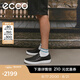 愛步（ECCO）休閑鞋男 2025年新品舒適一腳蹬板鞋牛皮男鞋 柔酷60周年525454 黑色52545401001 42