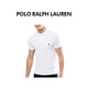 Polo ralph lauren拉夫勞倫夏季新款純棉修身男短袖t恤polo衫710666998002白M