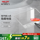 德力西（DELIXI）地插 嵌入式隱藏地面插座 不銹鋼 大理石瓷磚地插帶暗盒 【200*130mm】二位五孔
