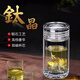 水宜生（EASEN）雙層玻璃杯男女耐熱防爆耐熱水杯家用辦公茶杯 水宜生G629 250ML