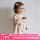 OAK FAMILY秋冬新品1-6歲女寶寶長袖連衣裙可愛高彈寬松衛(wèi)衣裙洋氣公主裙 小面包 90 cm